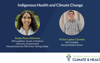 Indigenous Health and Climate Change